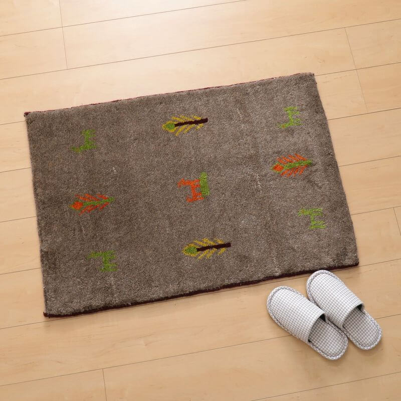上質ギャッベ/アマレ 91×62cm(BSS-10784)