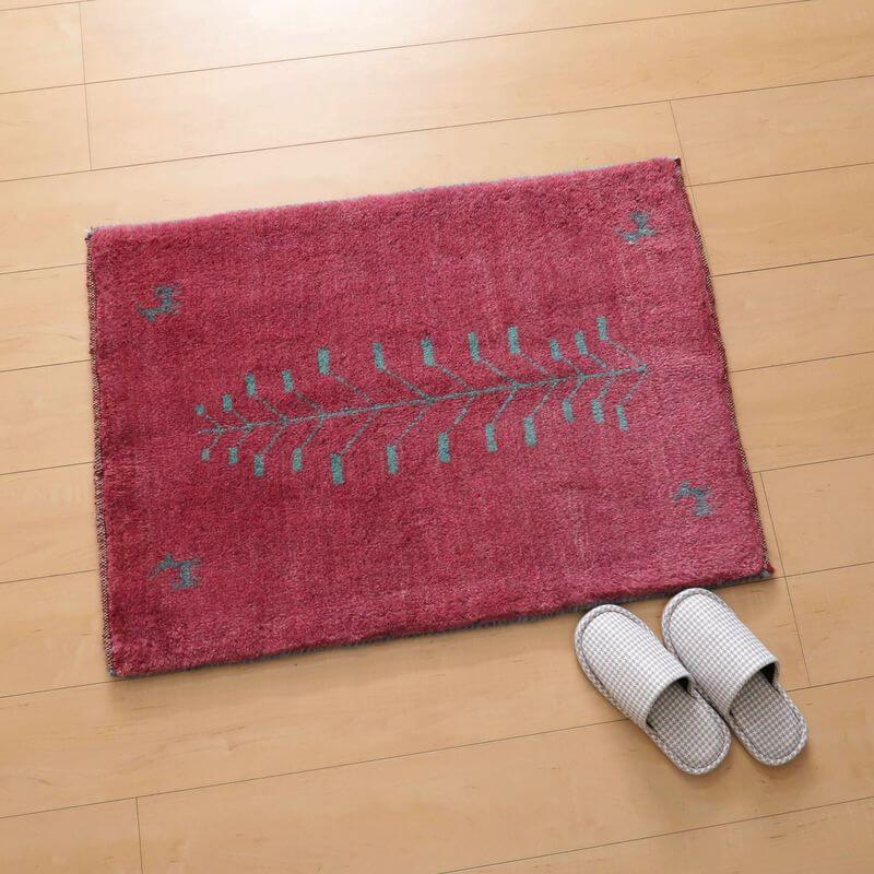 上質ギャッベ/アマレ 91×66cm(BSS-10791)