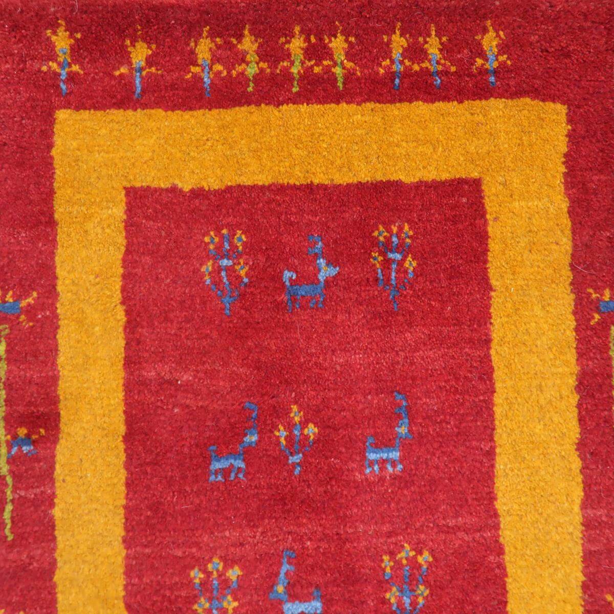 ギャッベ(ラティーフ) 90×63cm(BSS-11362)