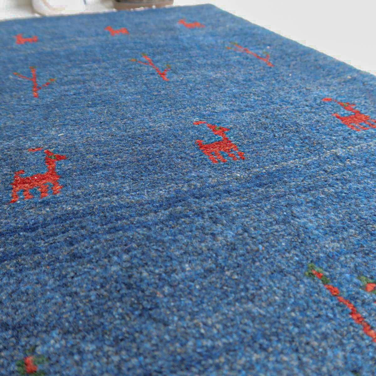ギャッベ(ラティーフ) 87×65cm(BSS-11571)