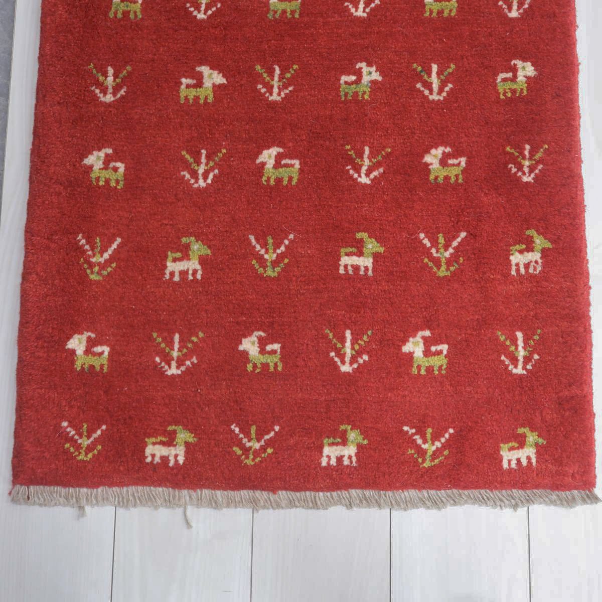 ギャッベ(ラティーフ) 88×65cm(BSS-11591)