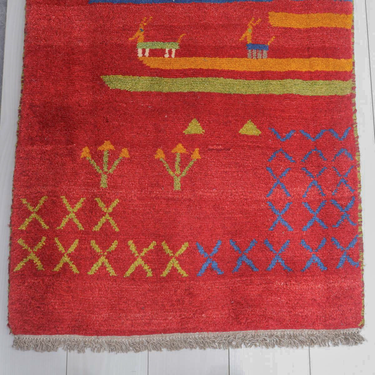 ギャッベ(ラティーフ) 91×68cm(BSS-11592)