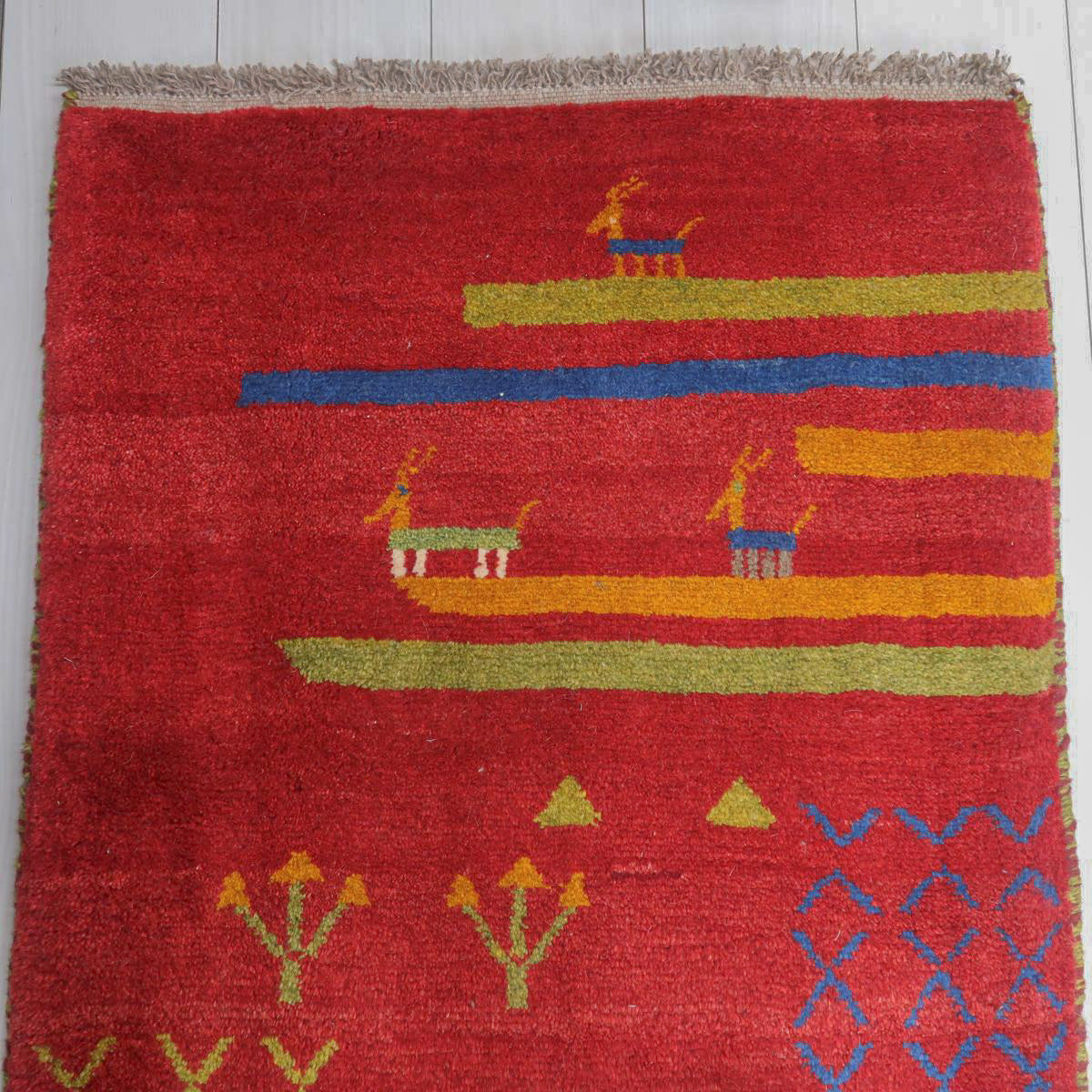 ギャッベ(ラティーフ) 91×68cm(BSS-11592)