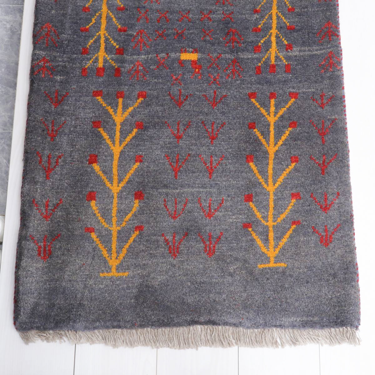 ギャッベ(ラティーフ) 87×65cm(BSS-11608)