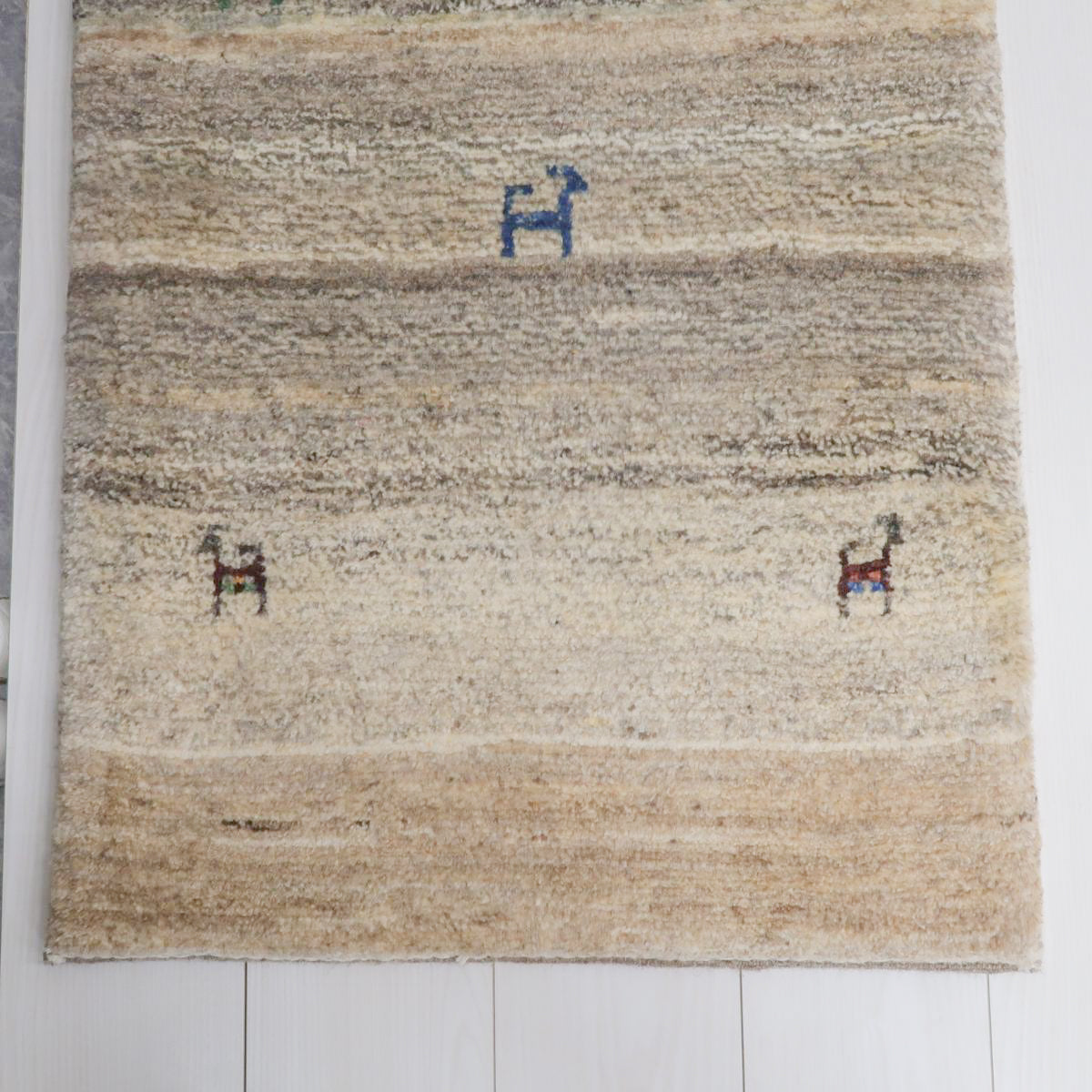 ギャッベ(ラティーフ) 93×61cm(BSS-11609)