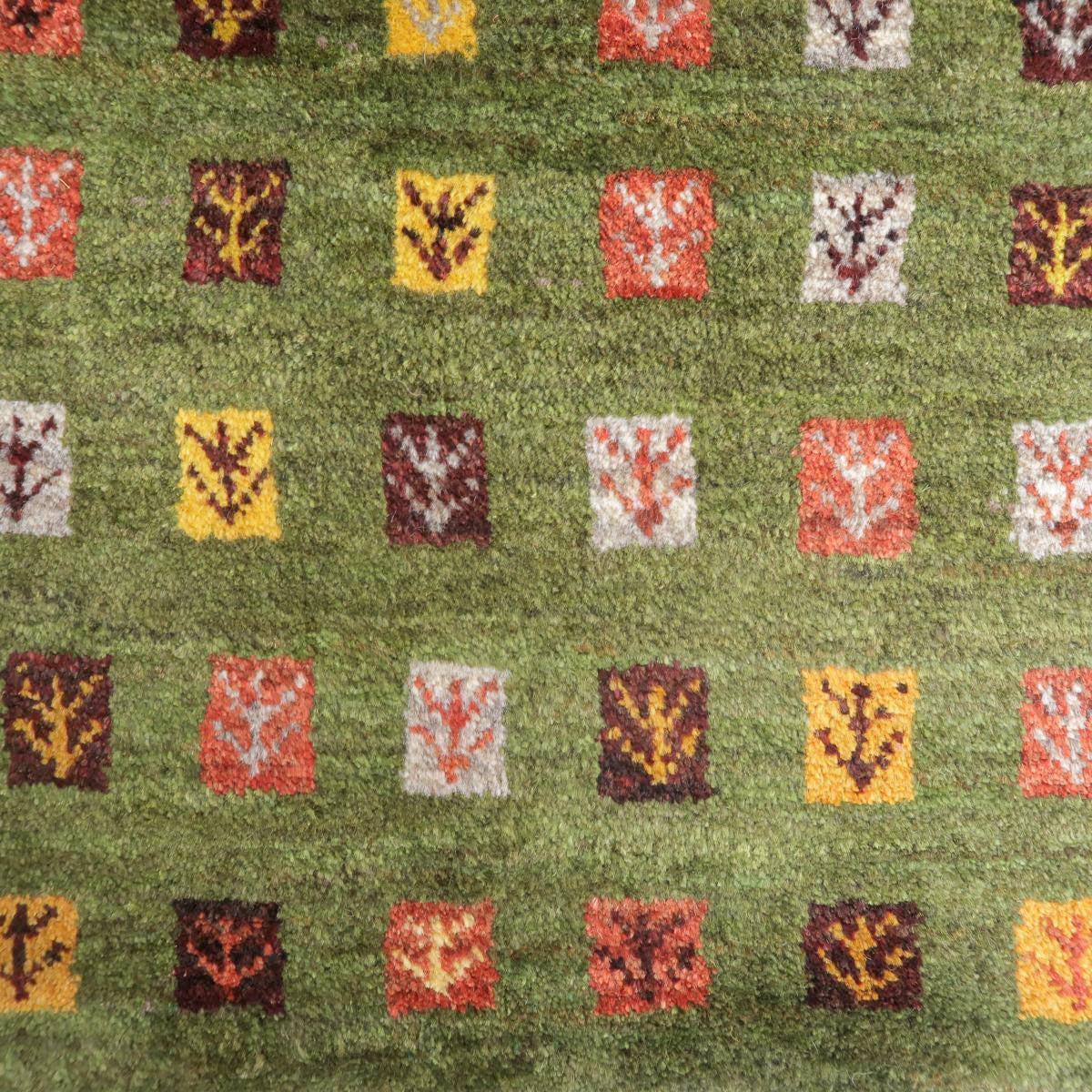ギャッベ(カシュクリ) 85×66cm(BSS-11615)