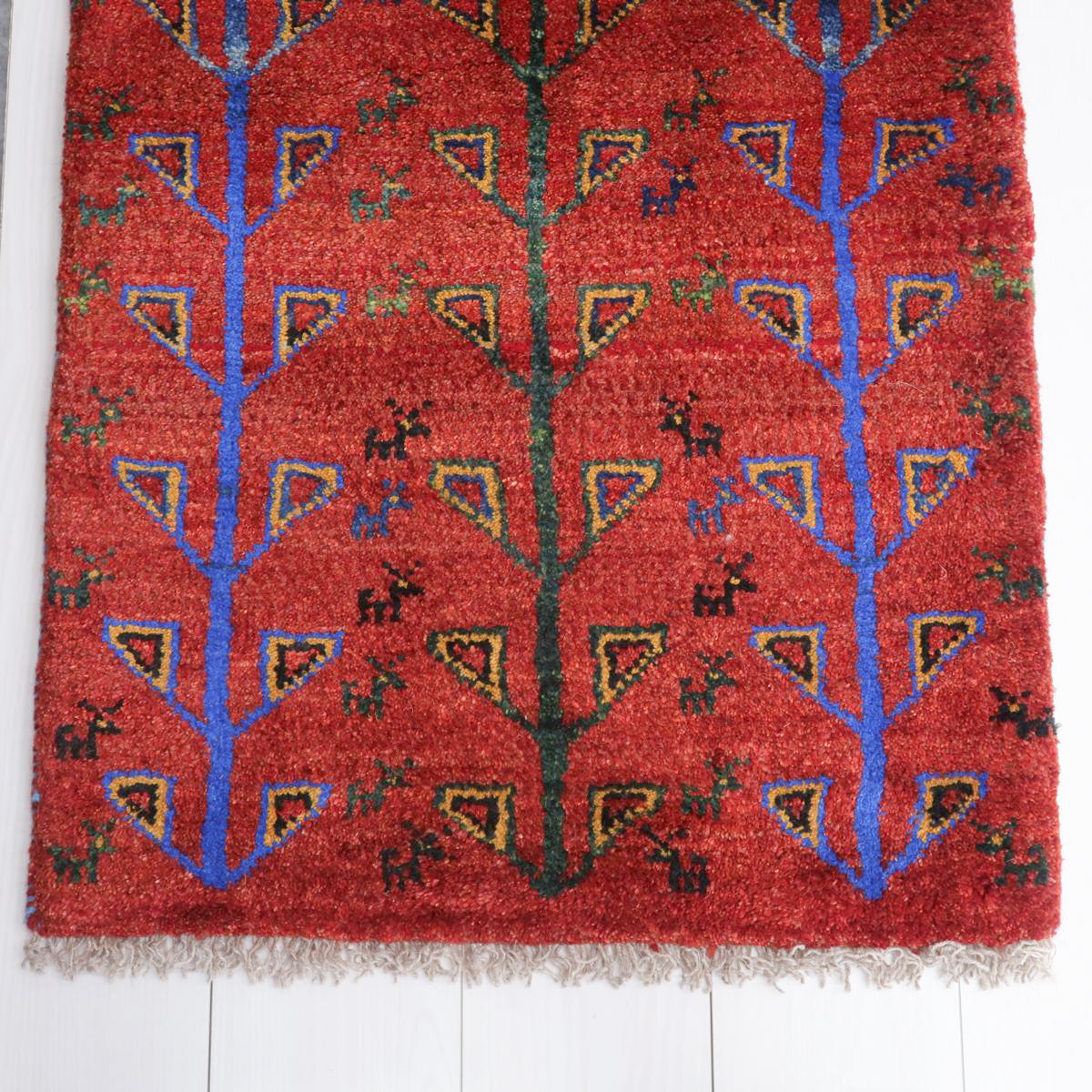 ギャッベ(ラティーフ) 85×63cm(BSS-11621)