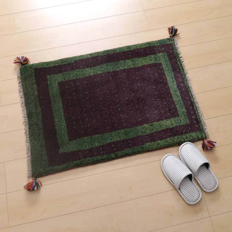 ギャッベ 90×63cm(BSS-64511)
