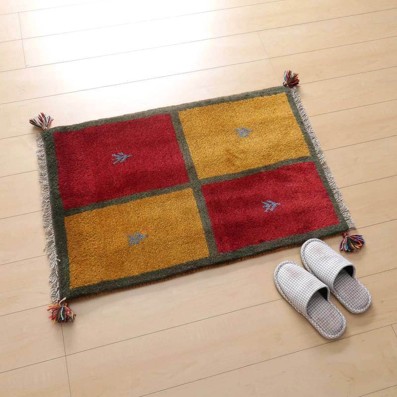ギャッベ 91×61cm(BSS-62997)