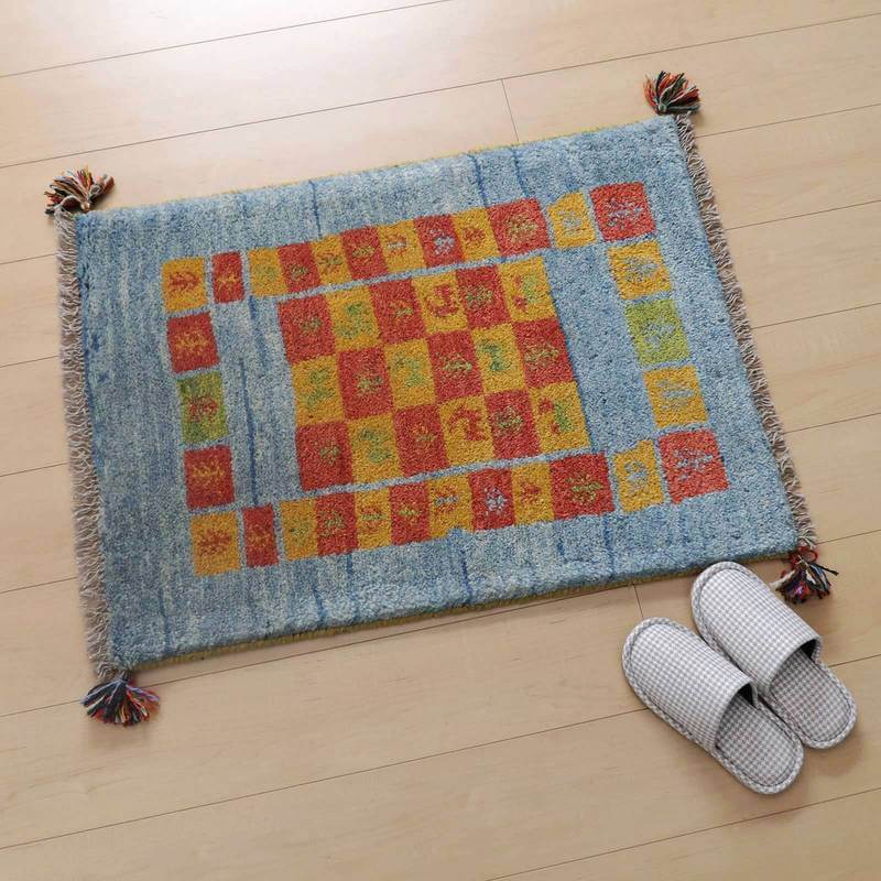ギャッベ 88×65cm(BSS-58841)