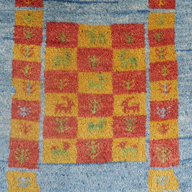 ギャッベ 88×65cm(BSS-58841)