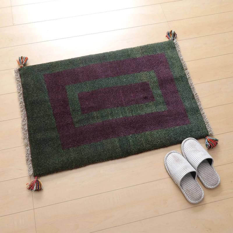 ギャッベ 88×62cm(BSS-64502)