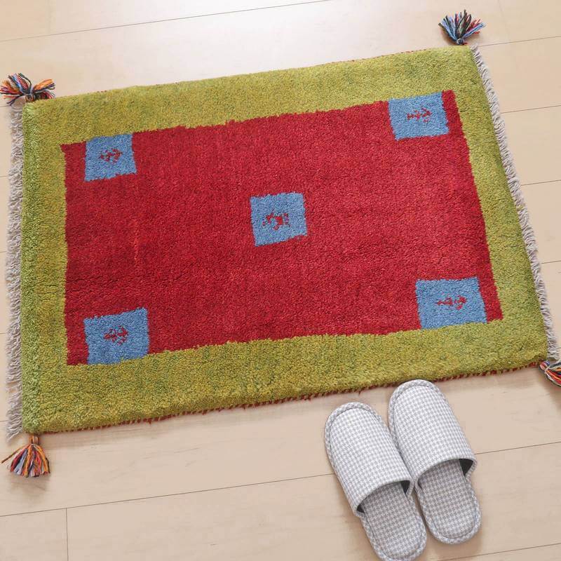 ギャッベ 89×63cm(BSS-62672)