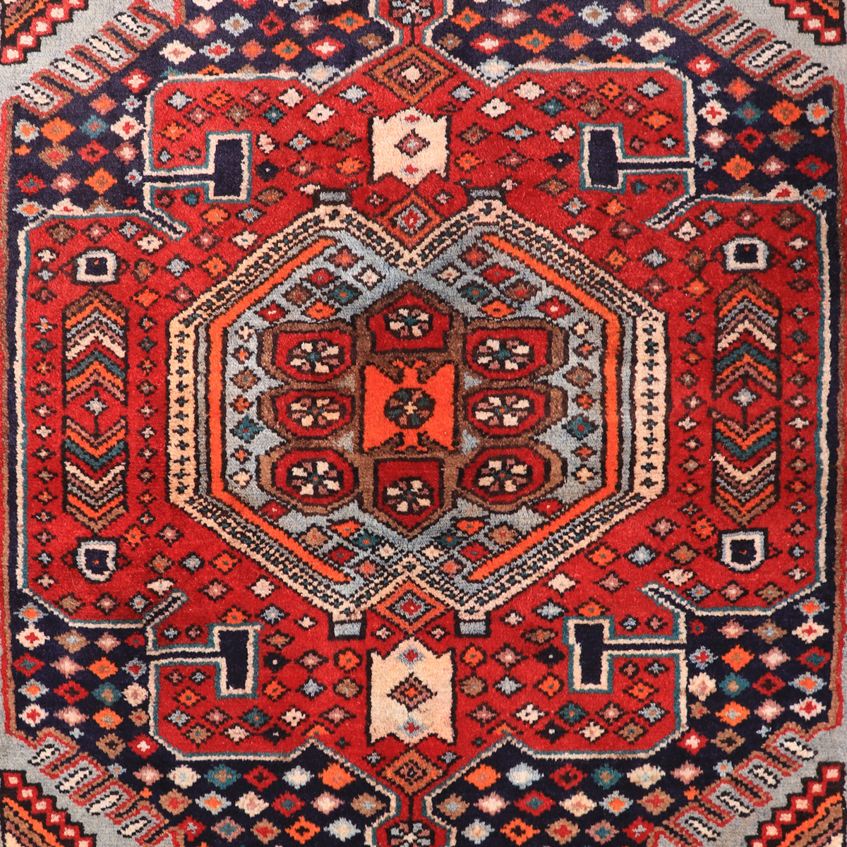 ペルシャ絨毯(イラン産)ハマダン 208×120cm(FL-70140)