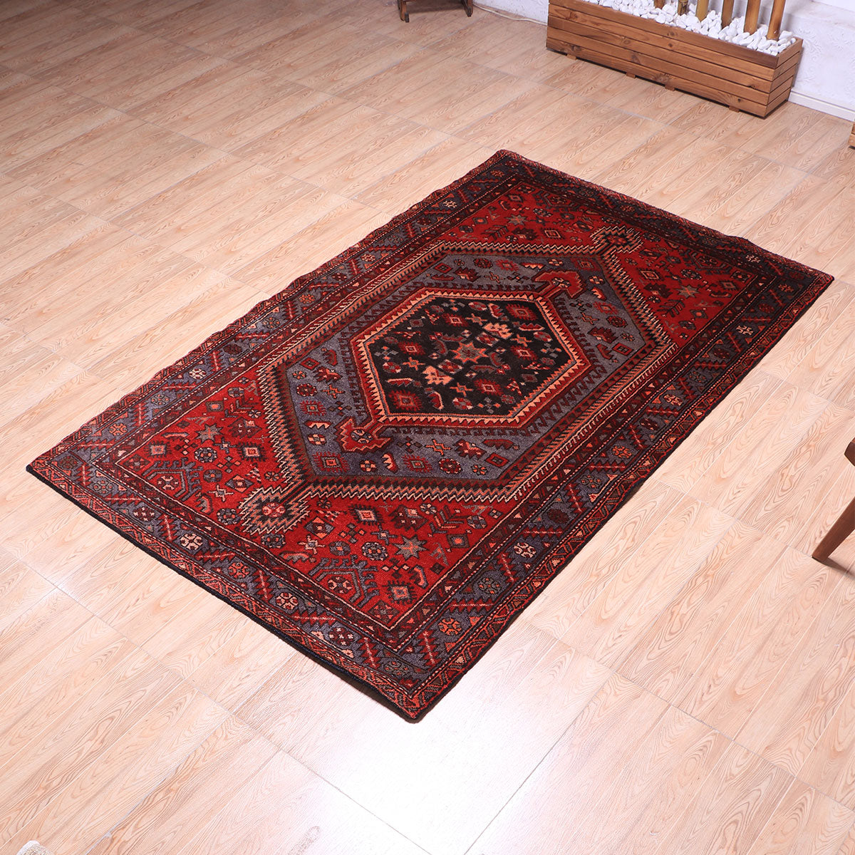 ペルシャ絨毯(イラン産)ハマダン 219×132cm(FL-70141)