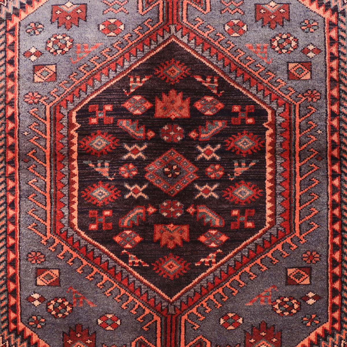 ペルシャ絨毯(イラン産)ハマダン 210×132cm(FL-70142)