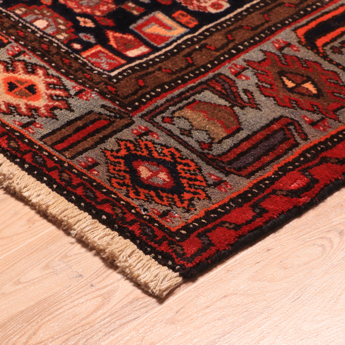 ペルシャ絨毯(イラン産)ハマダン 223×128cm(FL-70143)