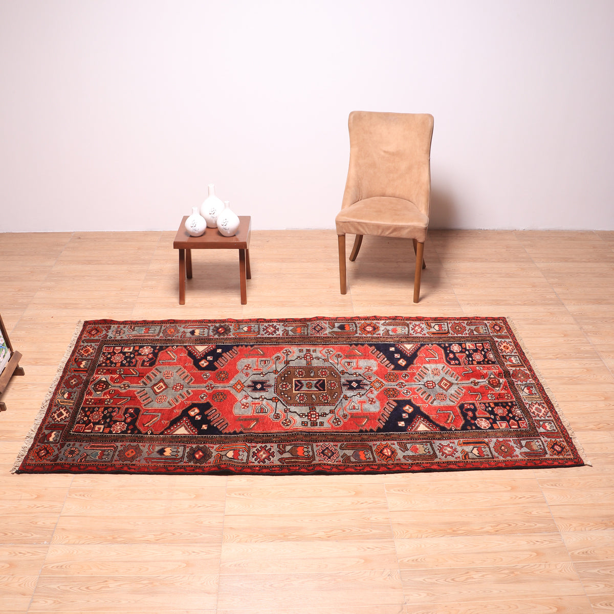ペルシャ絨毯(イラン産)ハマダン 223×128cm(FL-70143)
