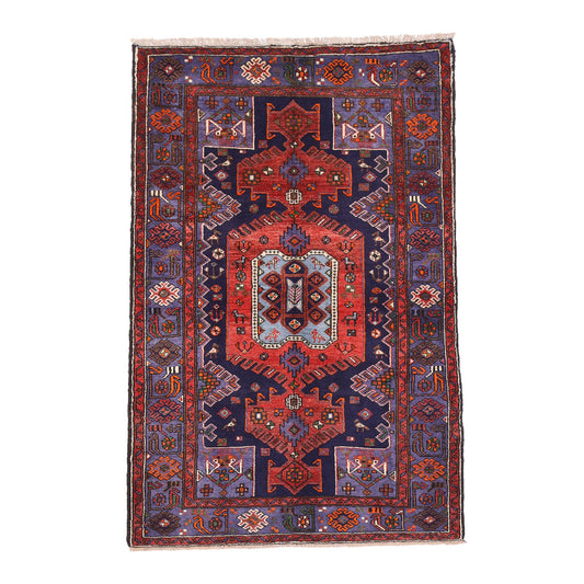 ペルシャ絨毯(イラン産)ハマダン 199×130cm(FL-70144)