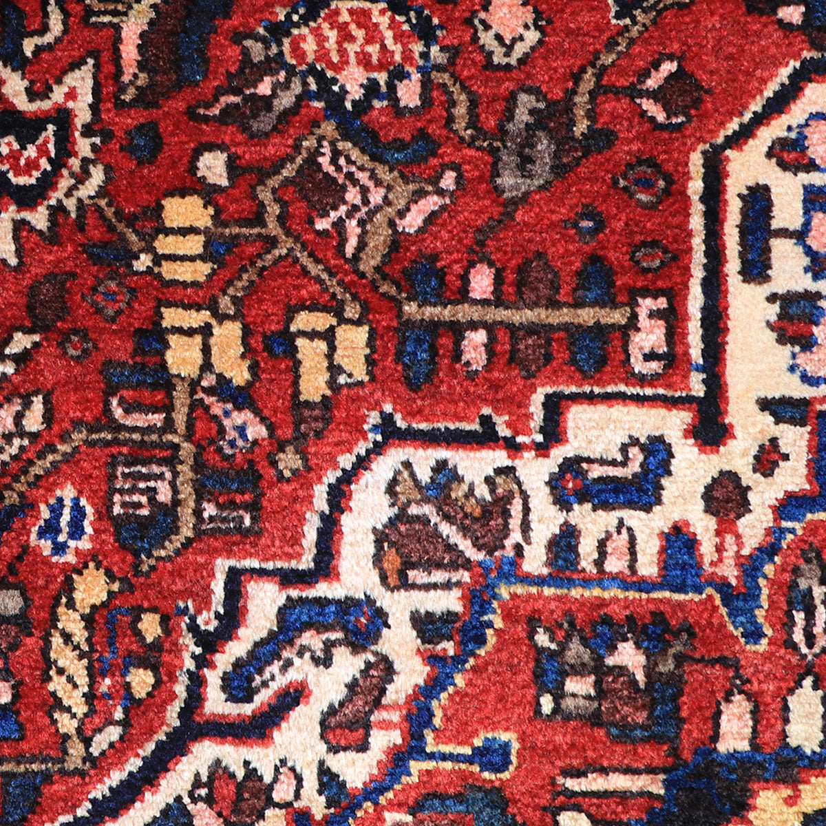 ペルシャ絨毯(イラン産)ホセインアバッド 190×138cm(FL-70145)