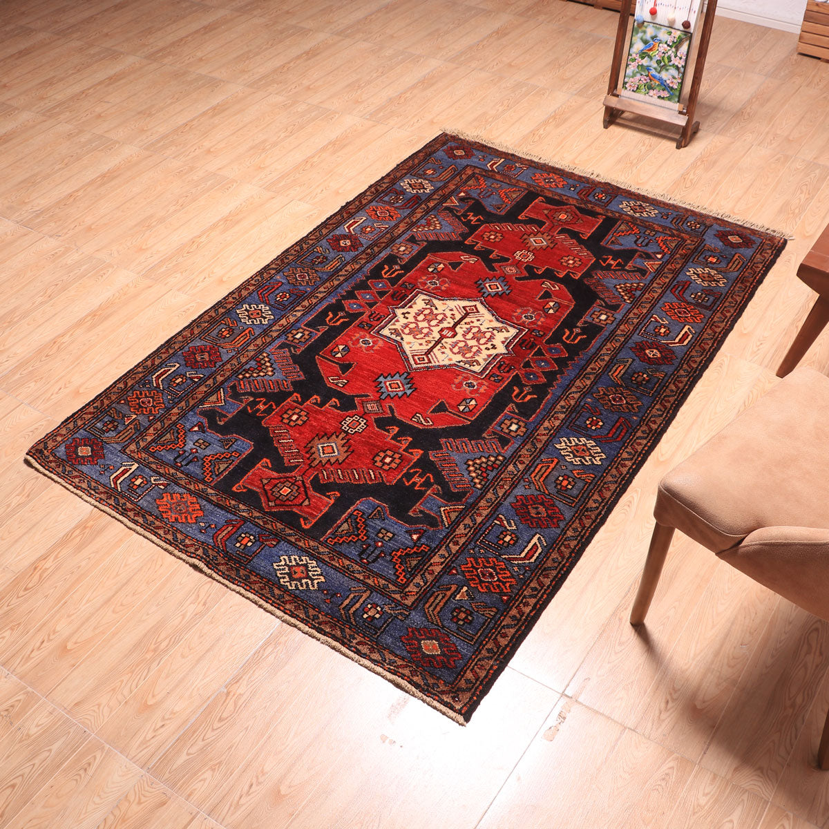 ペルシャ絨毯(イラン産)ハマダン 199×134cm(FL-70147)
