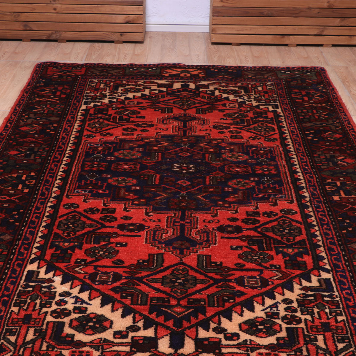 ペルシャ絨毯(イラン産)ハマダン 206×136cm(FL-70148)