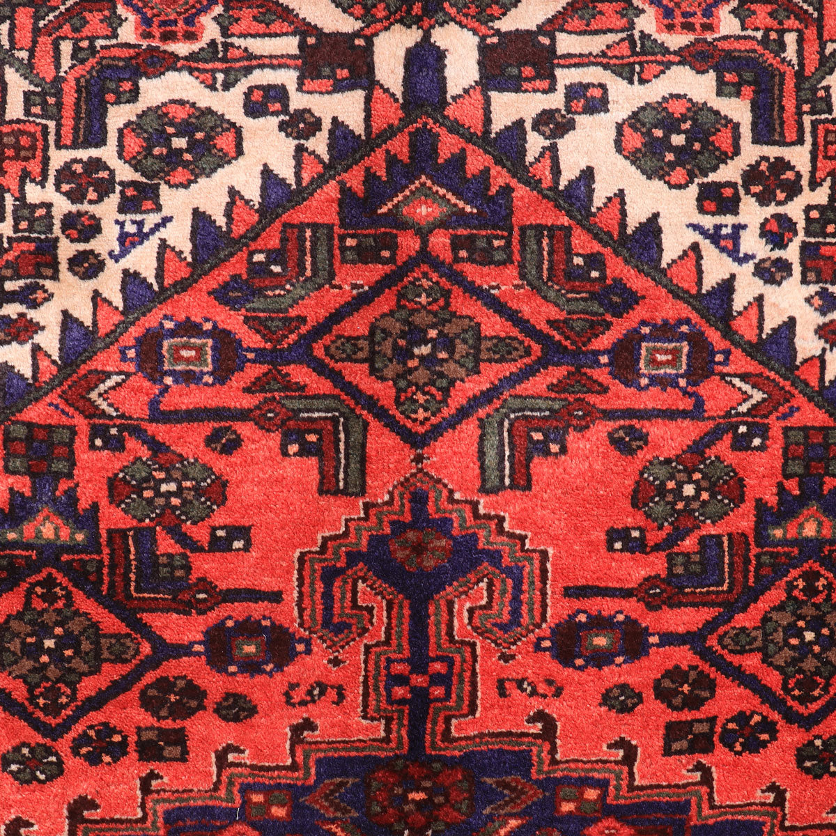 ペルシャ絨毯(イラン産)ハマダン 206×136cm(FL-70148)
