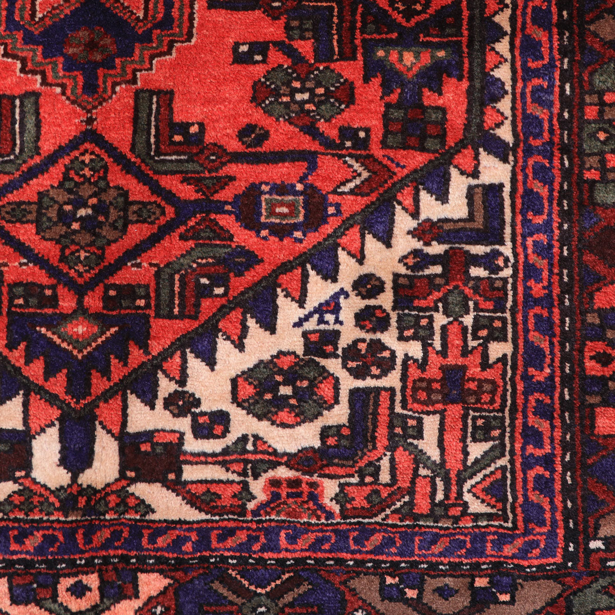 ペルシャ絨毯(イラン産)ハマダン 206×136cm(FL-70148)