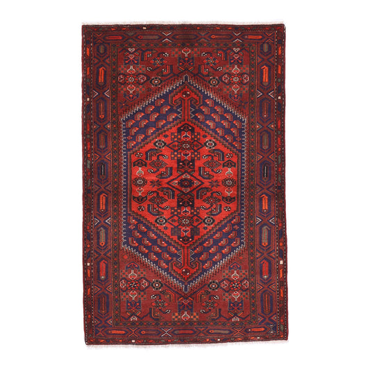 ペルシャ絨毯(イラン産)ハマダン 204×129cm(FL-70149)