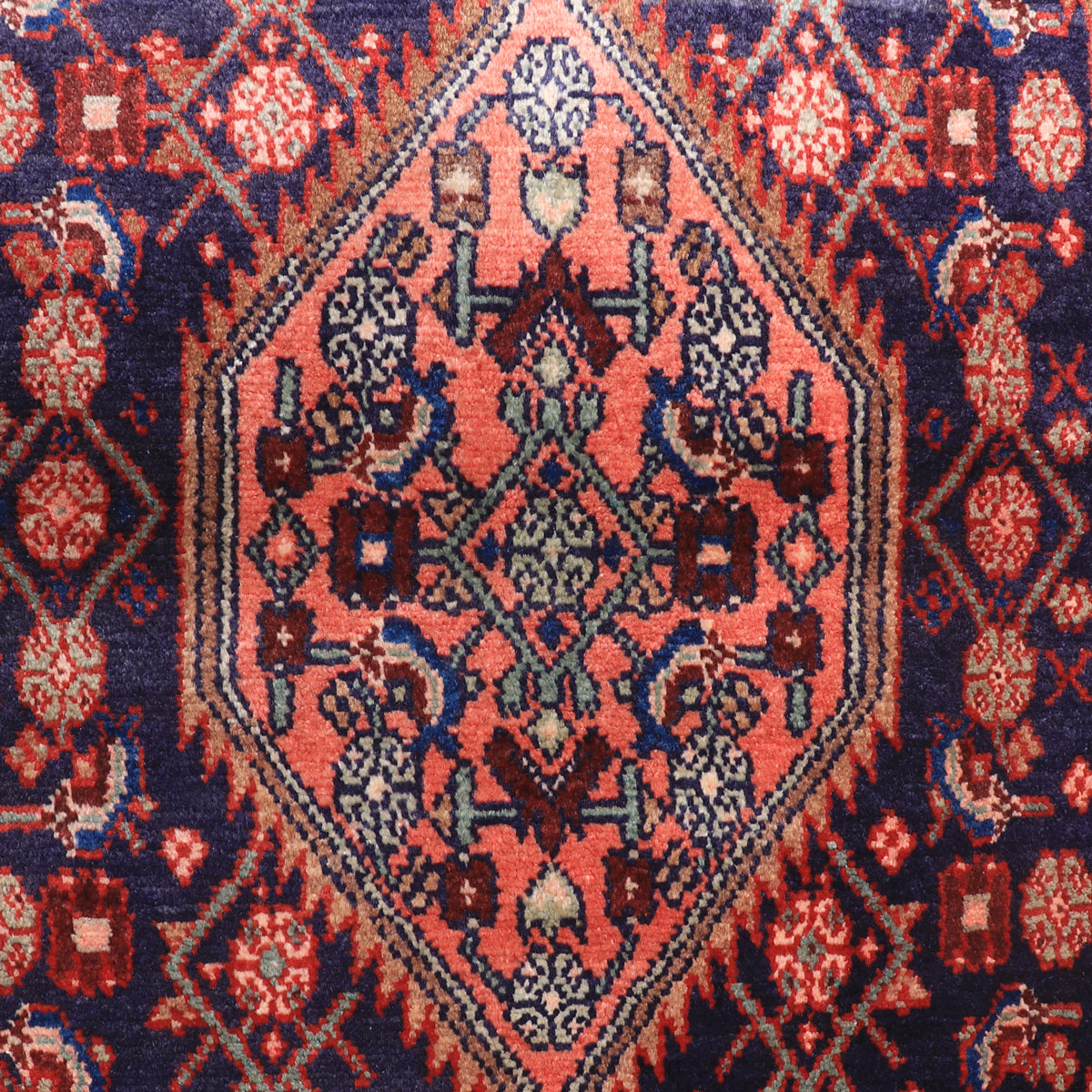 ペルシャ絨毯(イラン産)ハマダン 190×98cm(FL-70150)