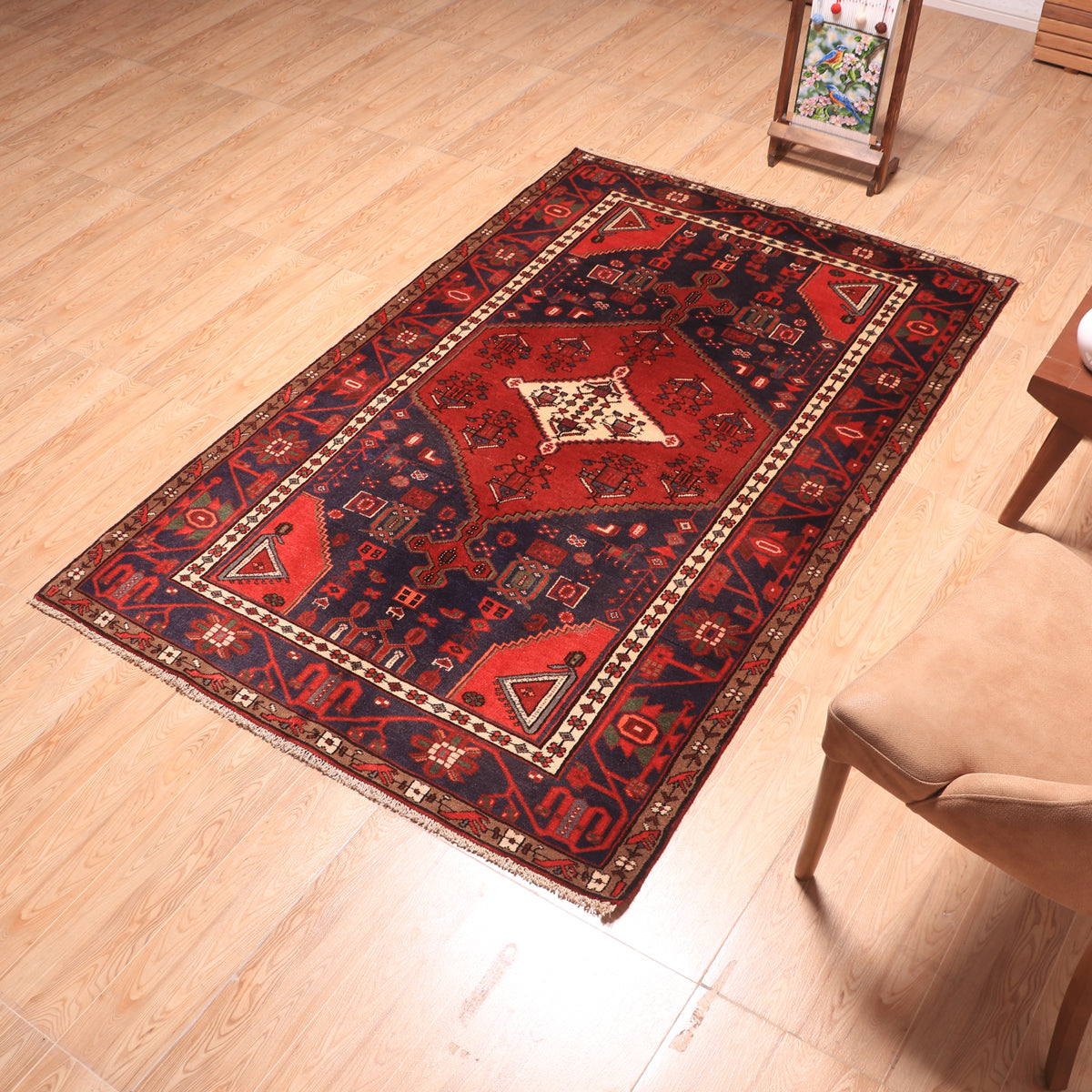 ペルシャ絨毯(イラン産)ハマダン 200×126cm(FL-70151)