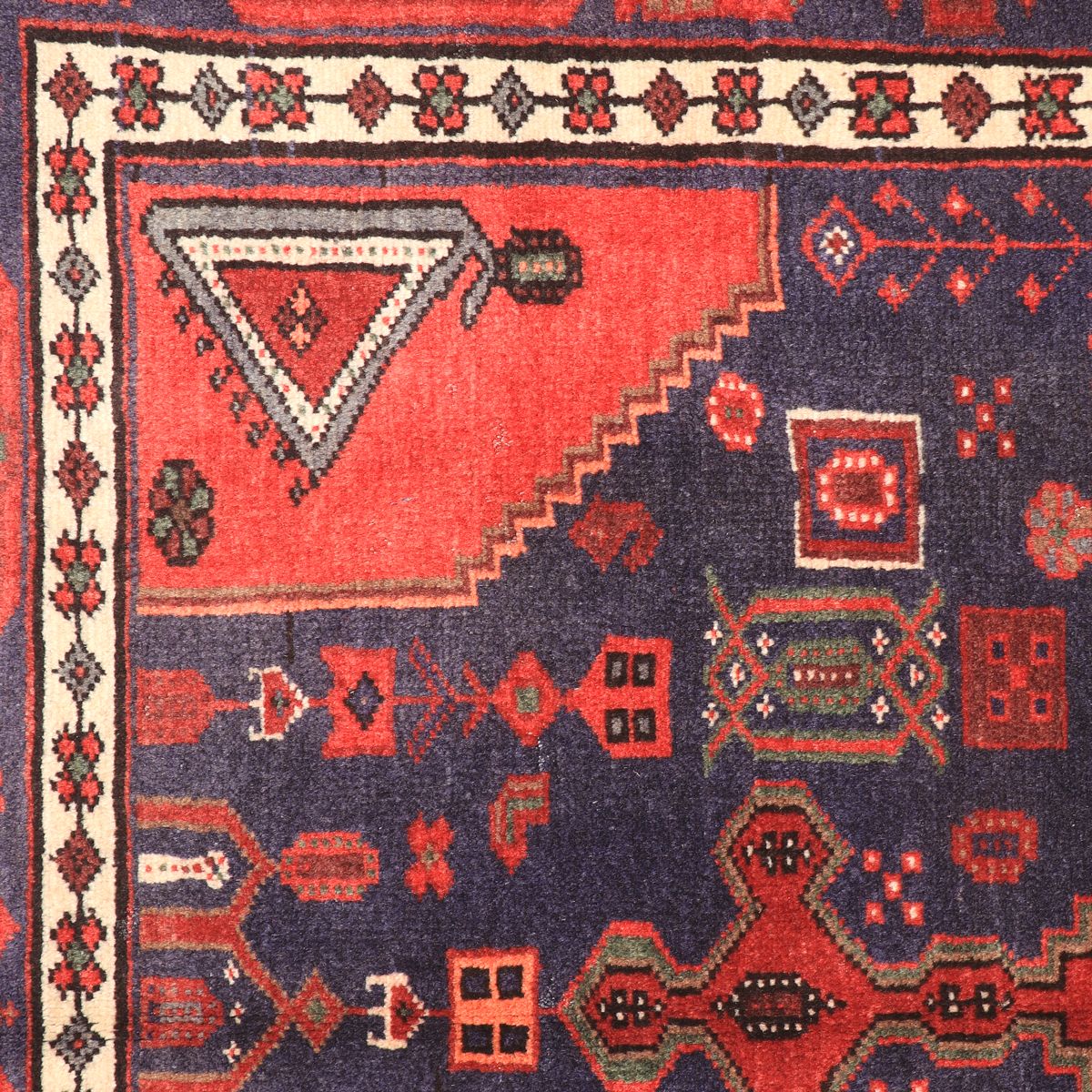 ペルシャ絨毯(イラン産)ハマダン 200×126cm(FL-70151)