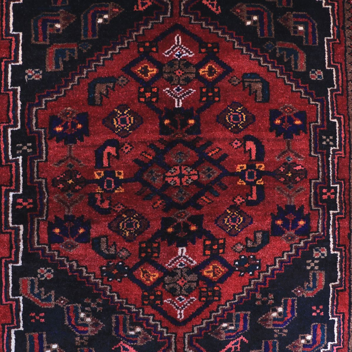 ペルシャ絨毯(イラン産)ハマダン 211×132cm(FL-70152)