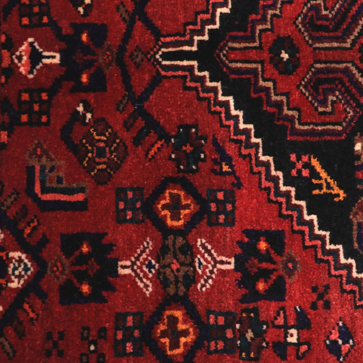 ペルシャ絨毯(イラン産)ハマダン 211×132cm(FL-70152)