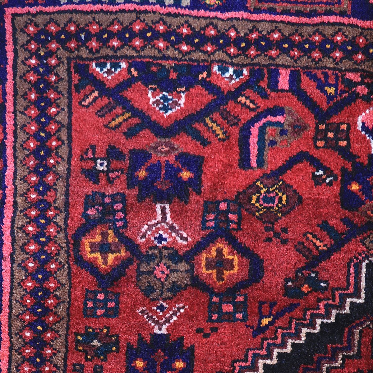 ペルシャ絨毯(イラン産)ハマダン 211×132cm(FL-70152)