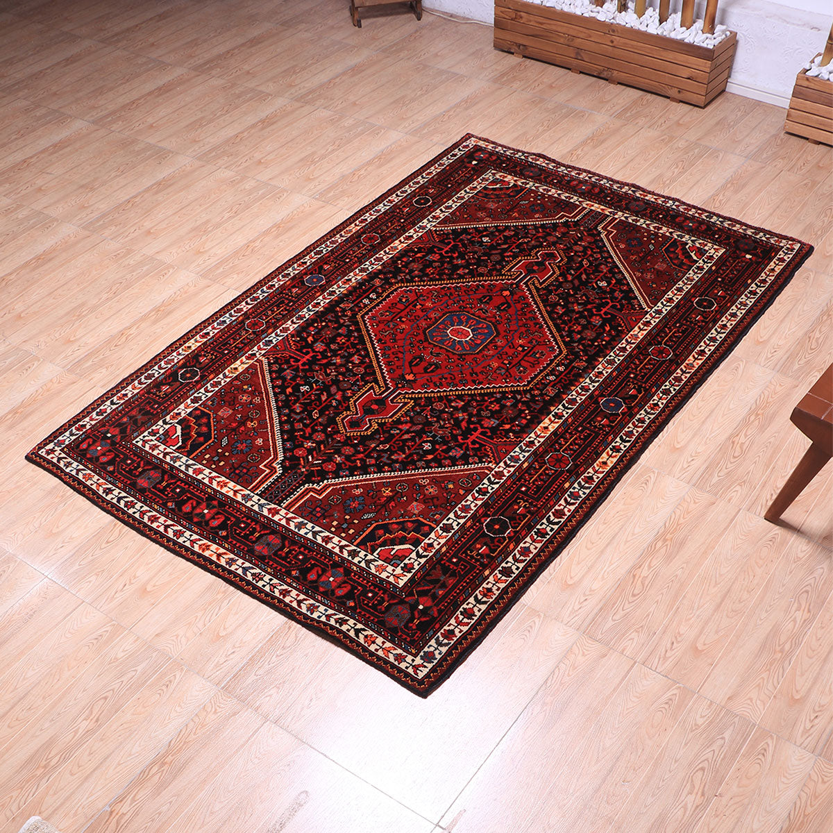 ペルシャ絨毯(イラン産)トゥイセルカーン 229×141cm(FL-70153)