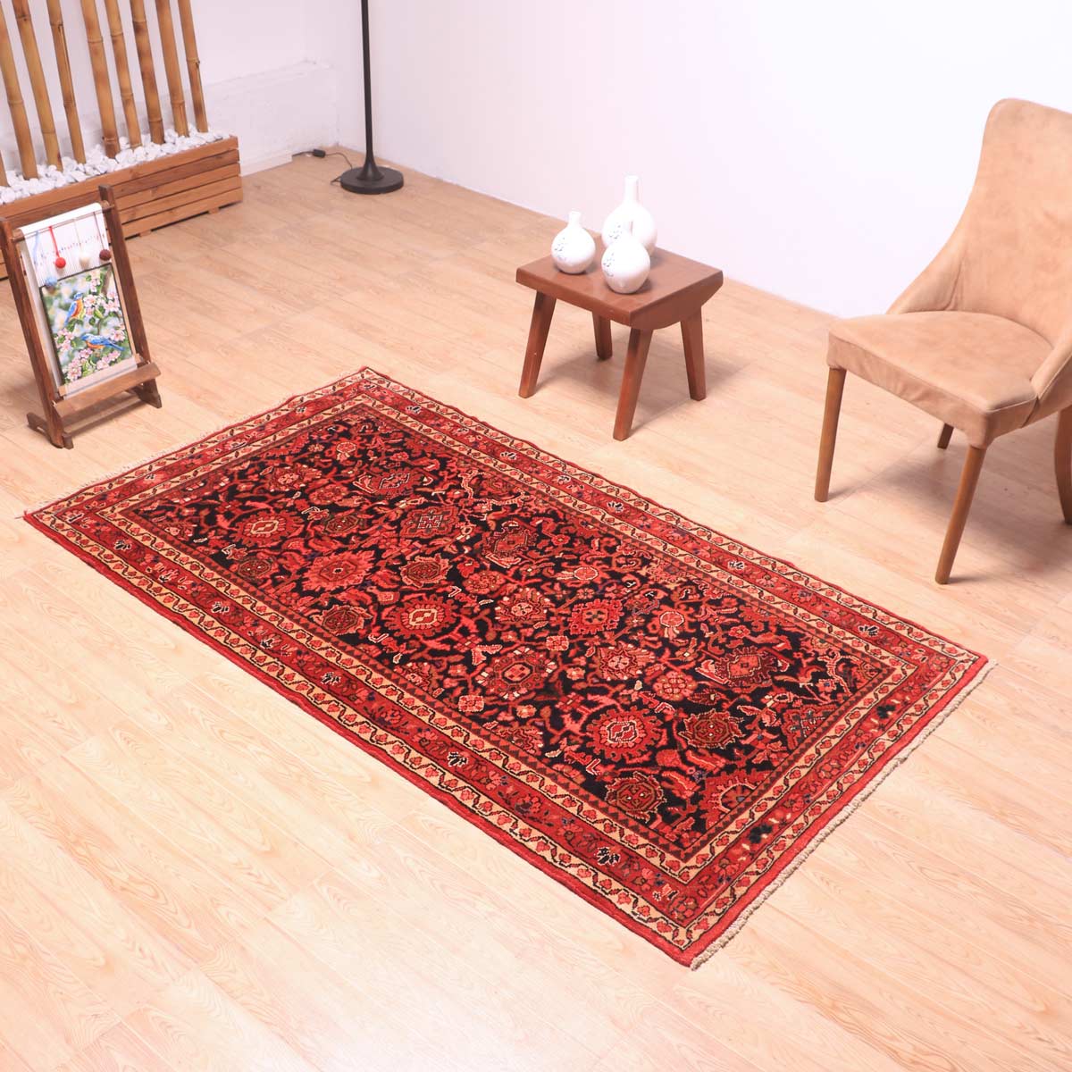 ペルシャ絨毯(イラン産)コリアイ 195×109cm(FL-70154)