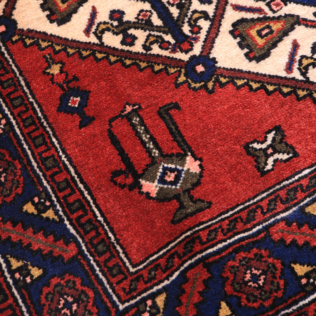 ペルシャ絨毯(イラン産)コリアイ 392×94cm(FL-70155)
