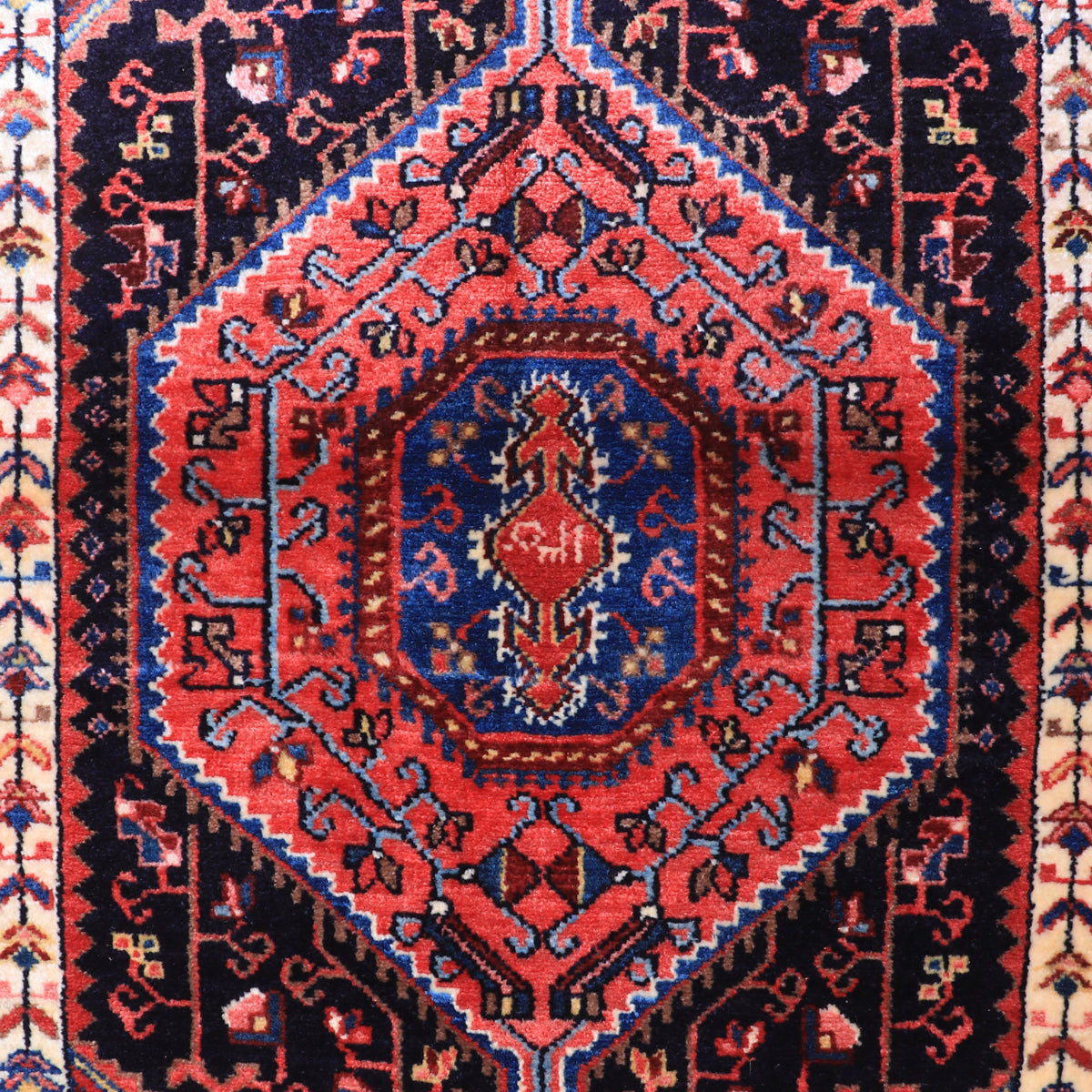 ペルシャ絨毯(イラン産)トゥイセルカーン 200×120cm(FL-70157)