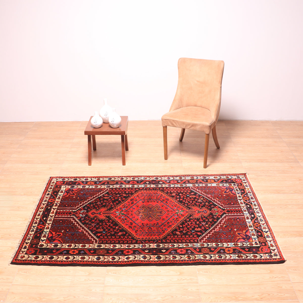 ペルシャ絨毯(イラン産)トゥイセルカーン 187×121cm(FL-70159)