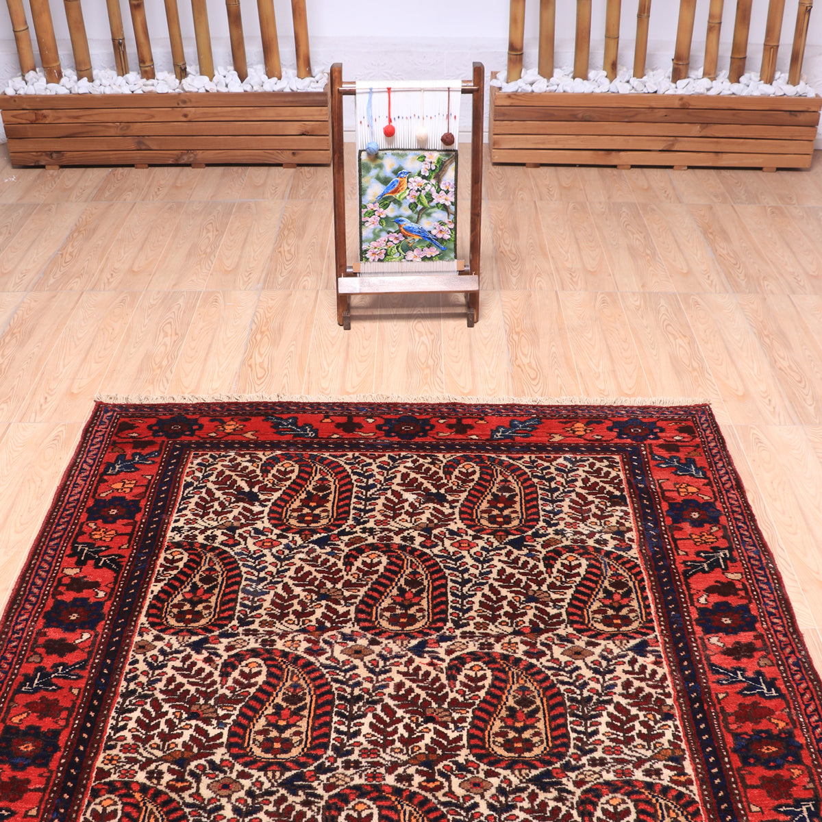 ペルシャ絨毯(イラン産)ハマダン 214×130cm(FL-70160)