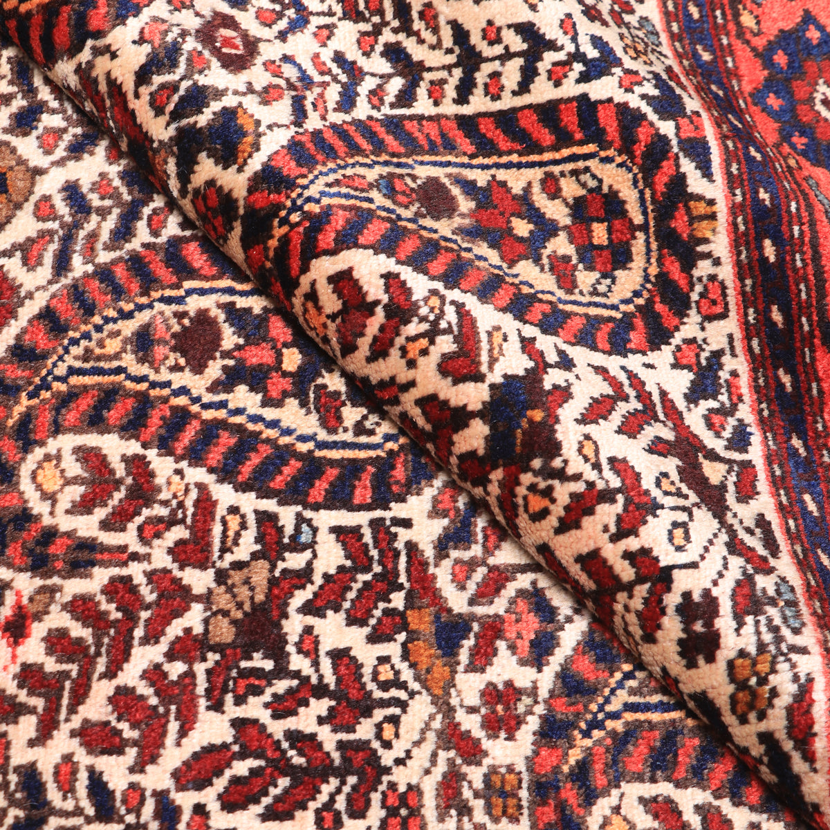 ペルシャ絨毯(イラン産)ハマダン 214×130cm(FL-70160)