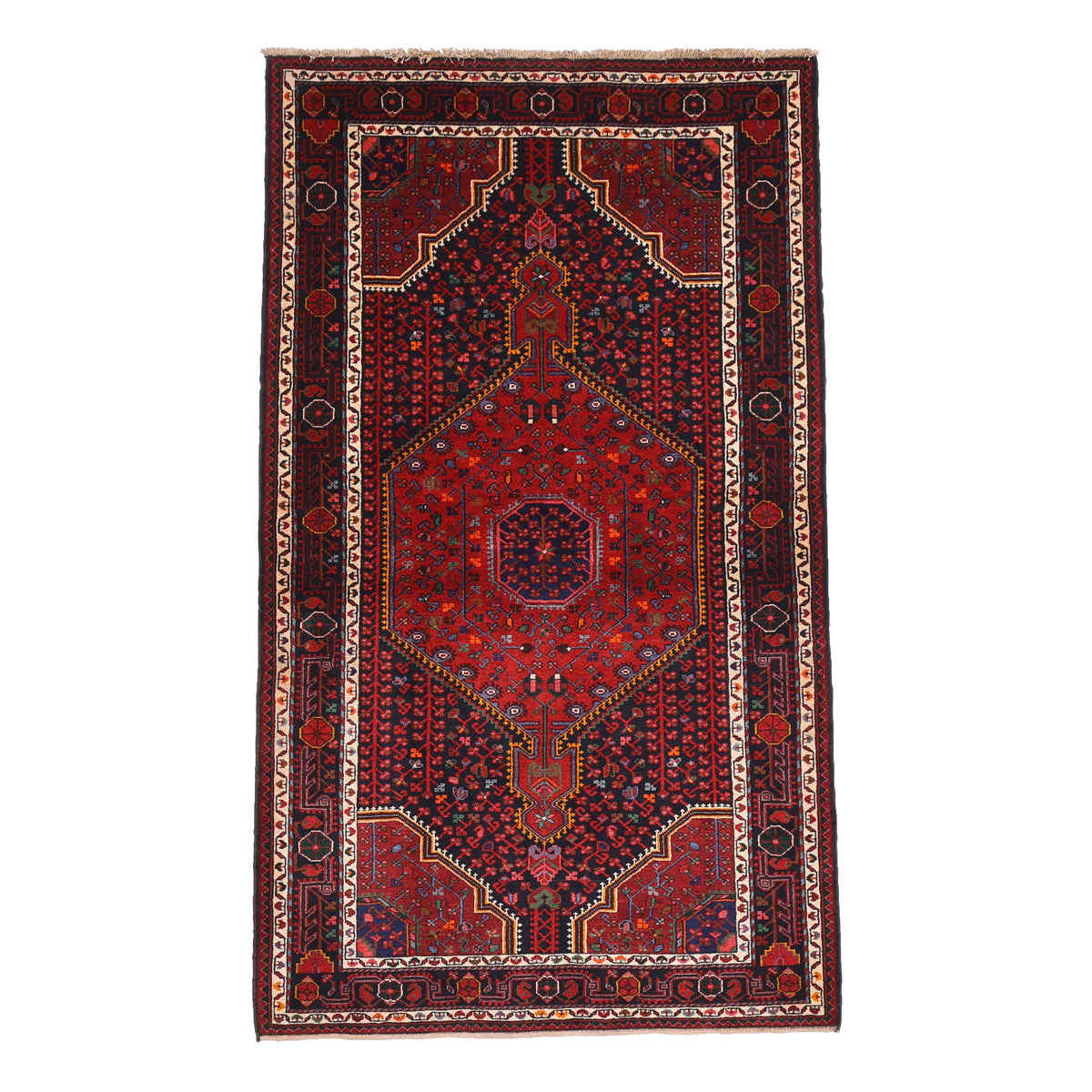 ペルシャ絨毯(イラン産)トゥイセルカーン 232×136cm(FL-70161)