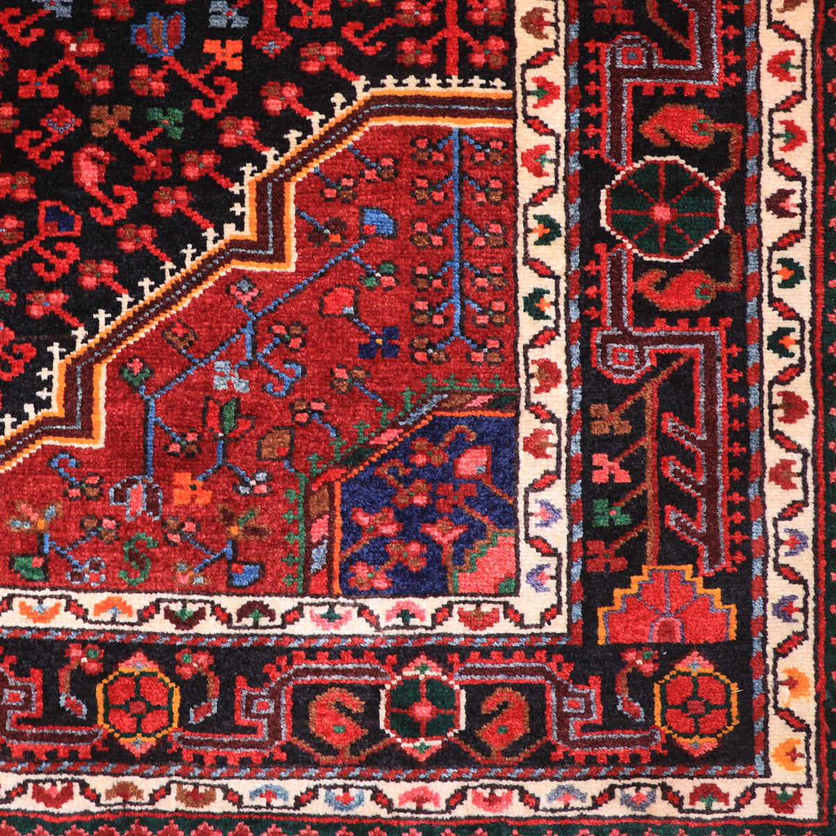 ペルシャ絨毯(イラン産)トゥイセルカーン 232×136cm(FL-70161)