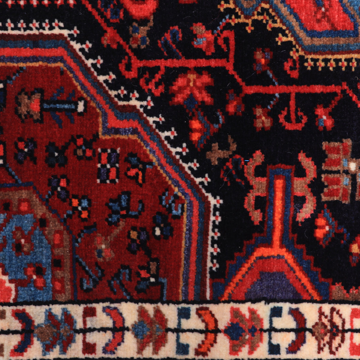 ペルシャ絨毯(イラン産)ハマダン 163×112cm(FL-70162)