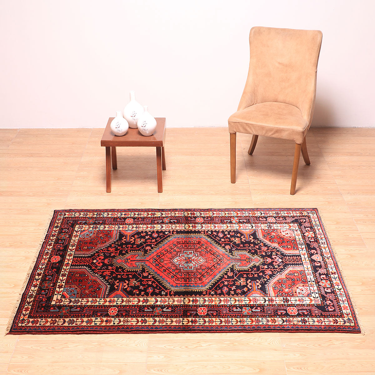 ペルシャ絨毯(イラン産)ハマダン 163×112cm(FL-70162)