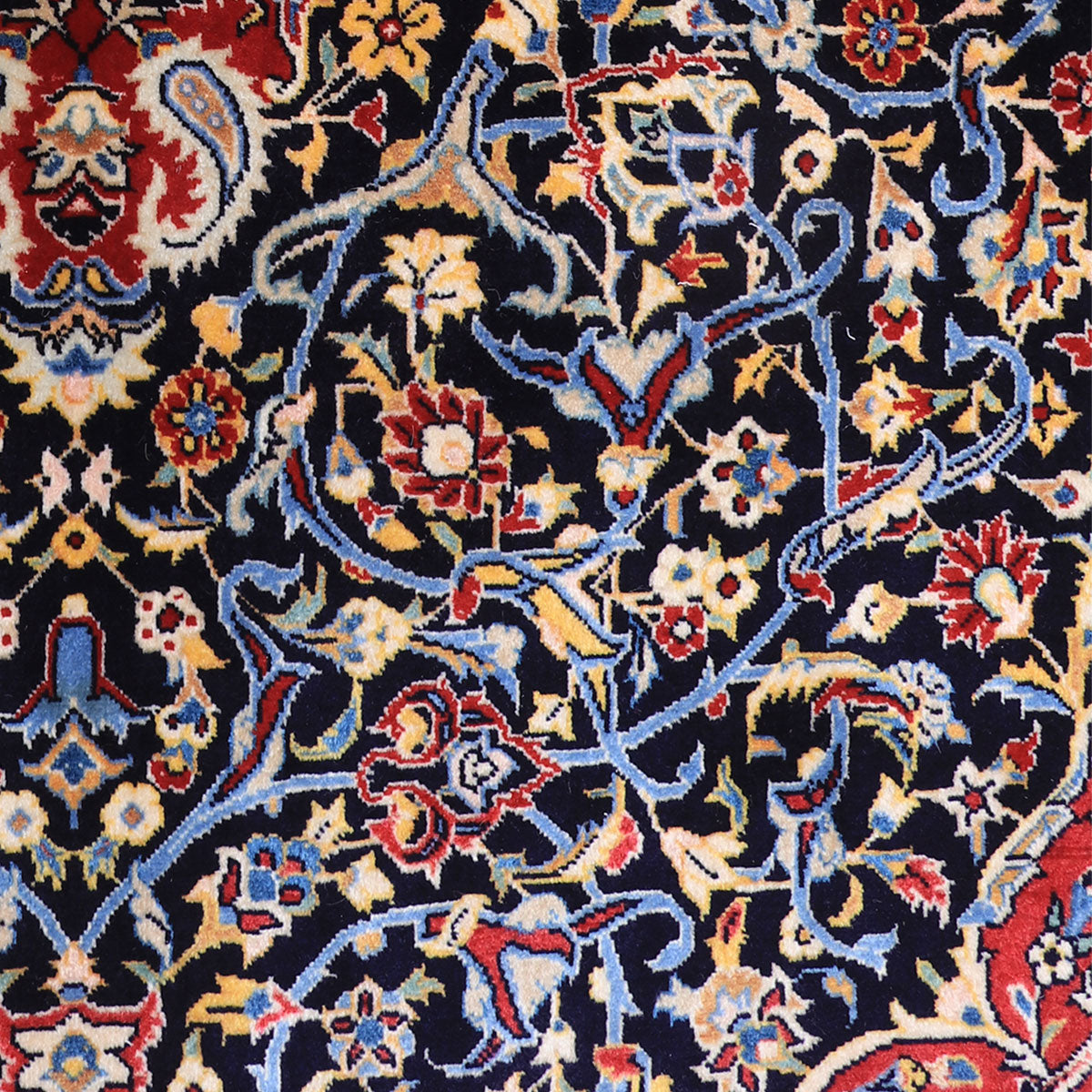 ペルシャ絨毯(イラン産)カーシャーン 208×138cm(FL-70163)