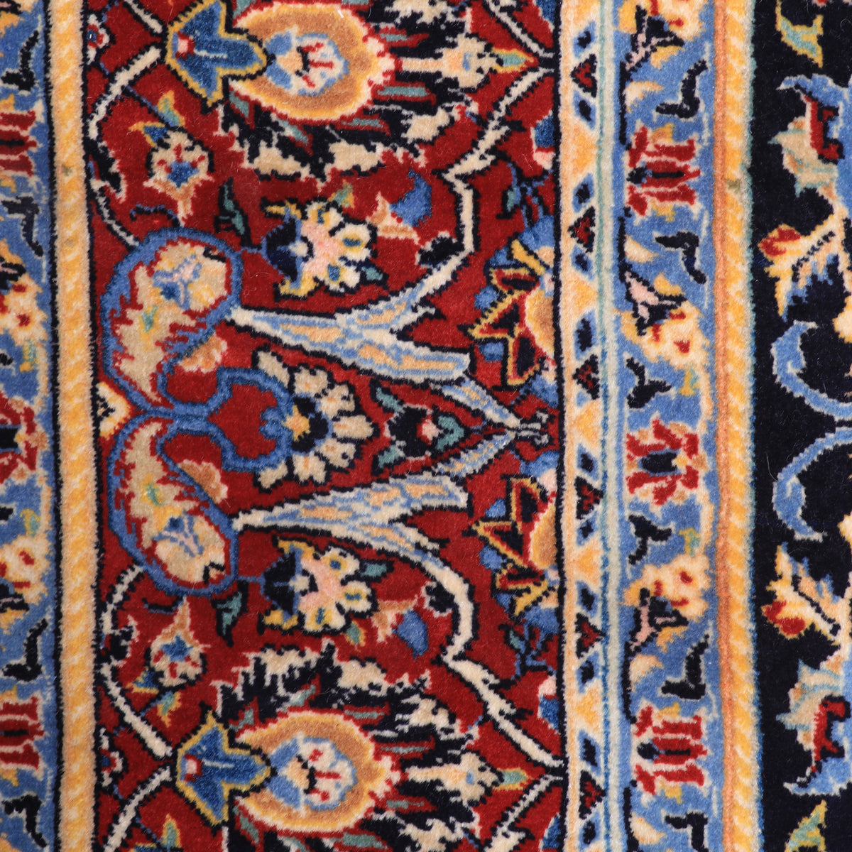 ペルシャ絨毯(イラン産)カーシャーン 208×138cm(FL-70163)