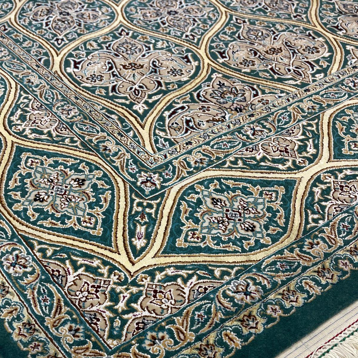 最高級ペルシャ絨毯(ナイン産)ハビビアン工房 241×165cm(FL-70362)
