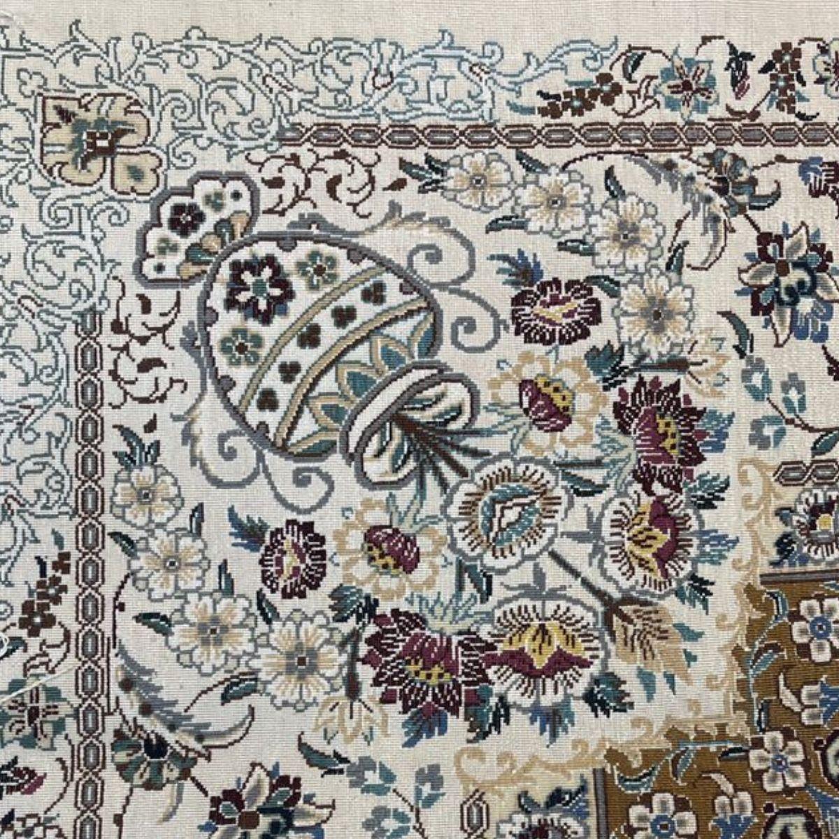 最高級ペルシャ絨毯(ナイン産)ハビビアン工房 227×147cm(FL-70363)